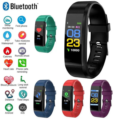 Intelligent Sports Bracelet Smartwatch for iOS Android with Bluetooth 4.0