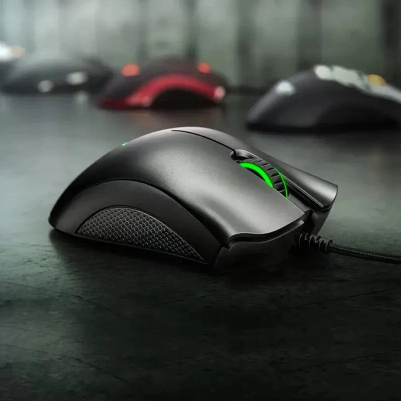 Razer DeathAdder Essential Wired Gaming Mouse / Wired Mice 6400DPI 5 Independently Buttons For Laptop PC Gamer